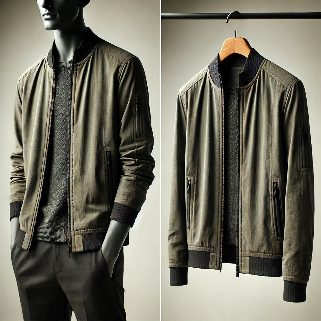 Mens Easy Zip-Front Jacket