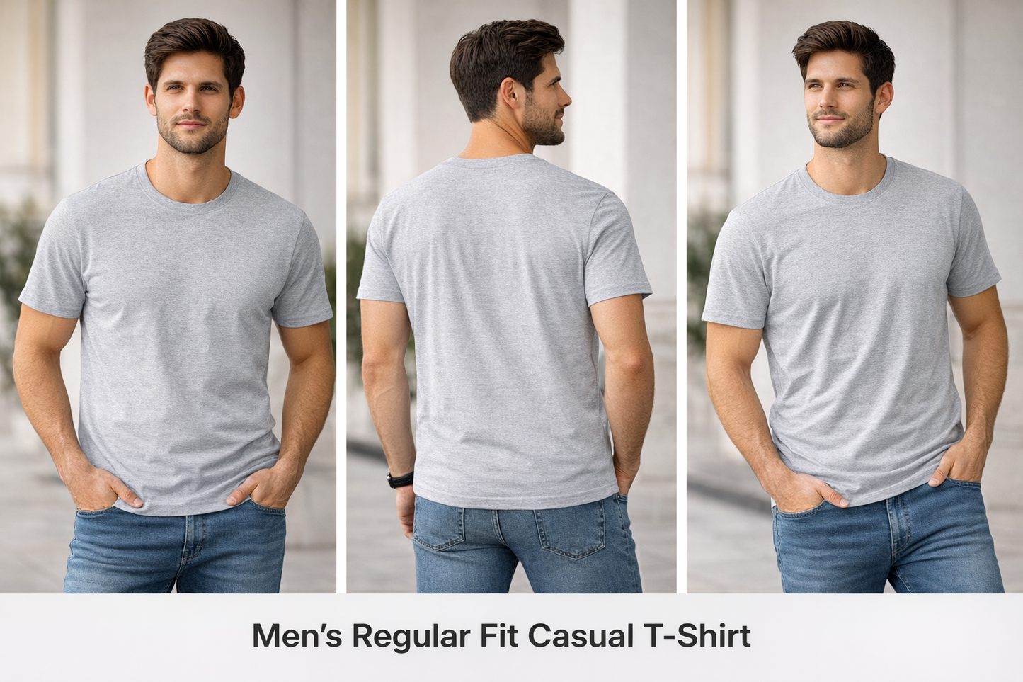 Mens Classic Cotton T-Shirt