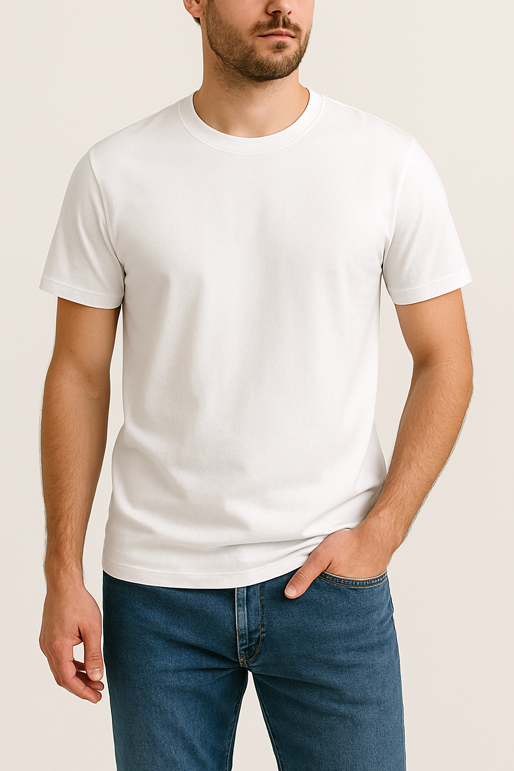 Premium White T-Shirt