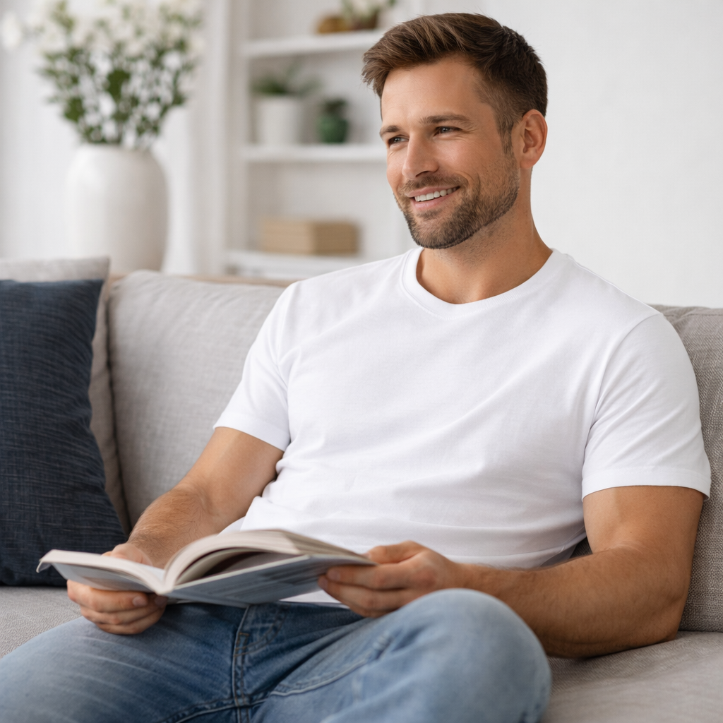 Premium White T-Shirt – Soft Cotton Everyday Wear