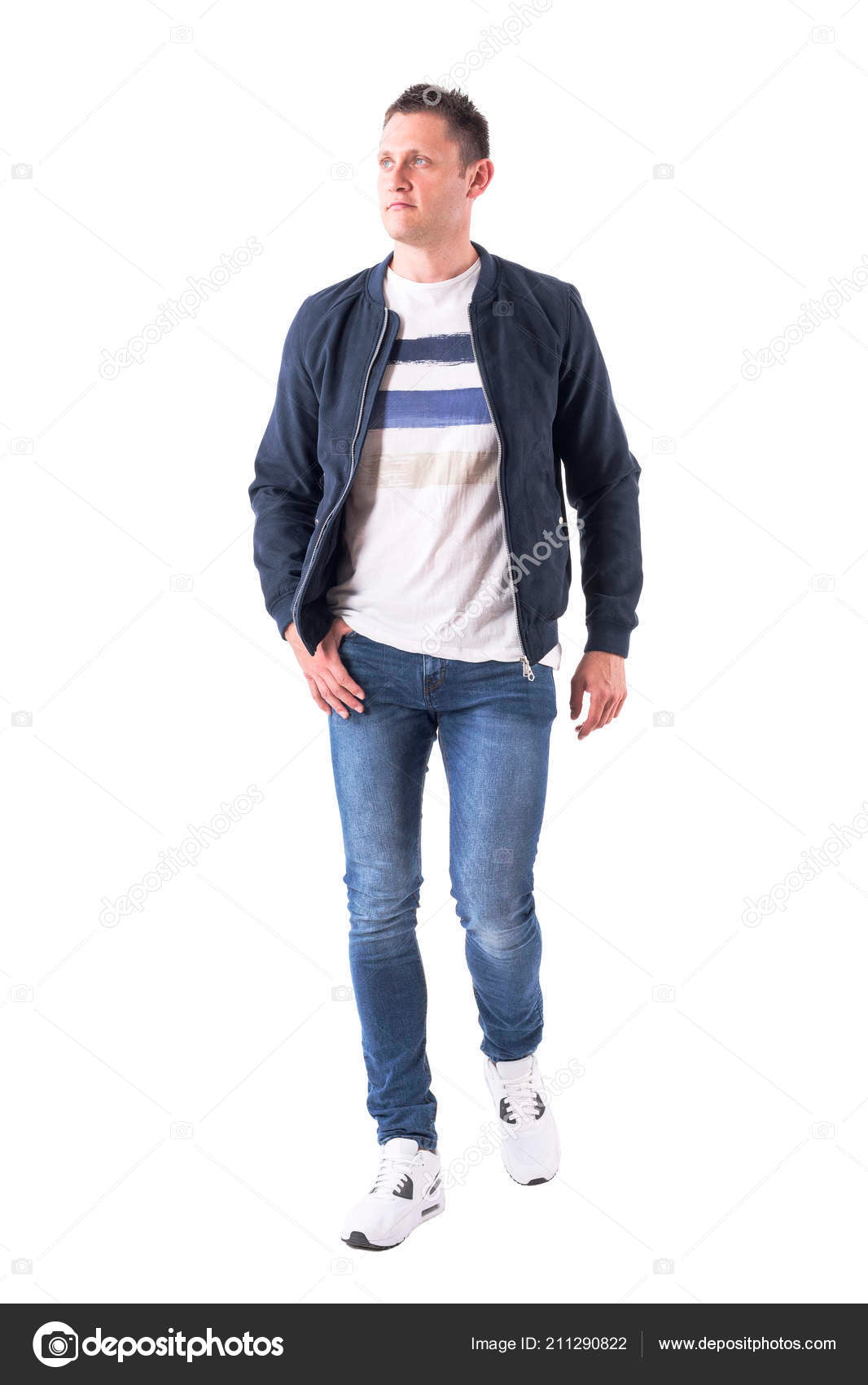 Mens Regular Fit Casual Jacket
