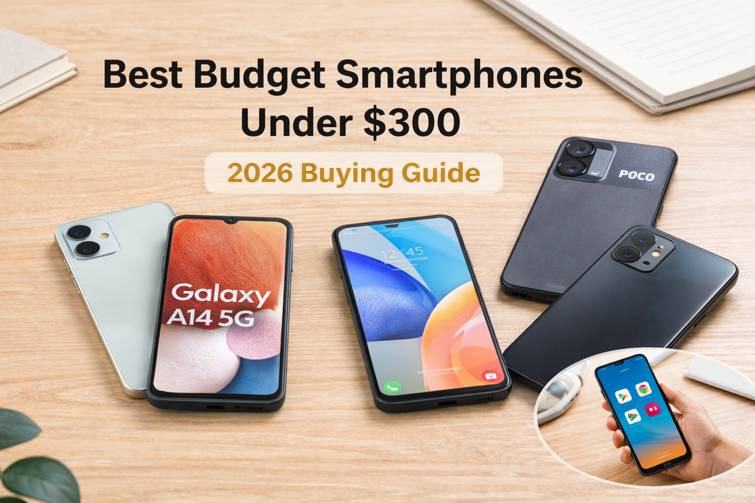 Best Budget Smartphones Under $300 (2026 Buying Guide)