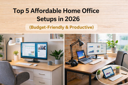 Top 5 Affordable Home Office Setups in 2026 (Budget-Friendly & Productive)