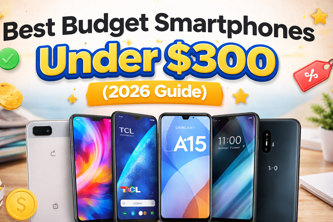 Best Budget Smartphones Under $300 (2026 Buying Guide)