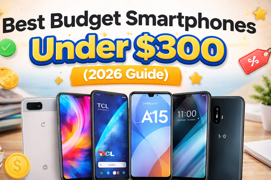 Best Budget Smartphones Under $300 (2026 Buying Guide)
