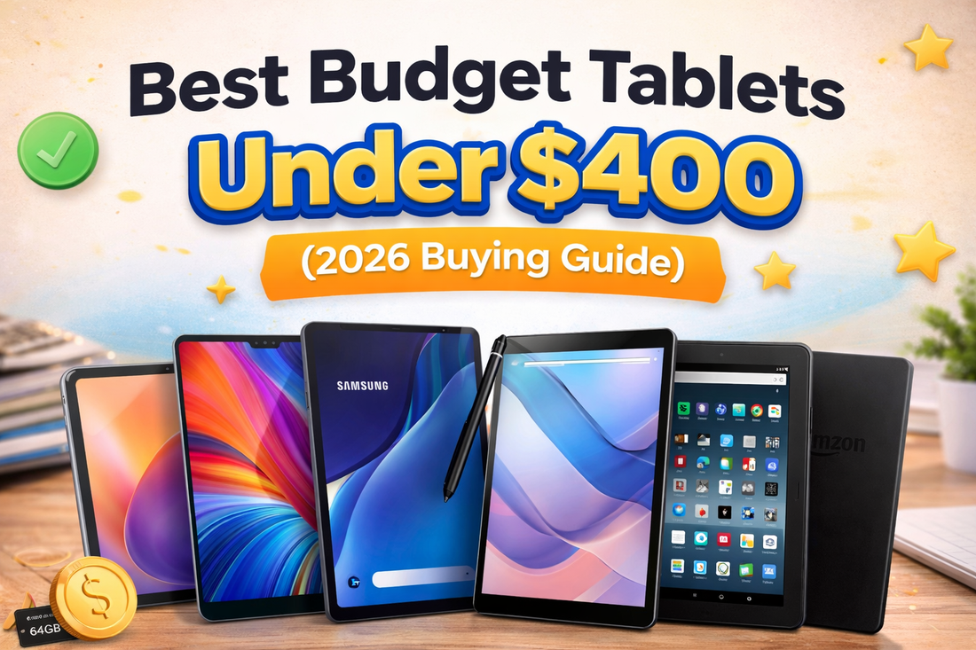 Best Budget Tablets Under $400 (2026 Buying Guide)