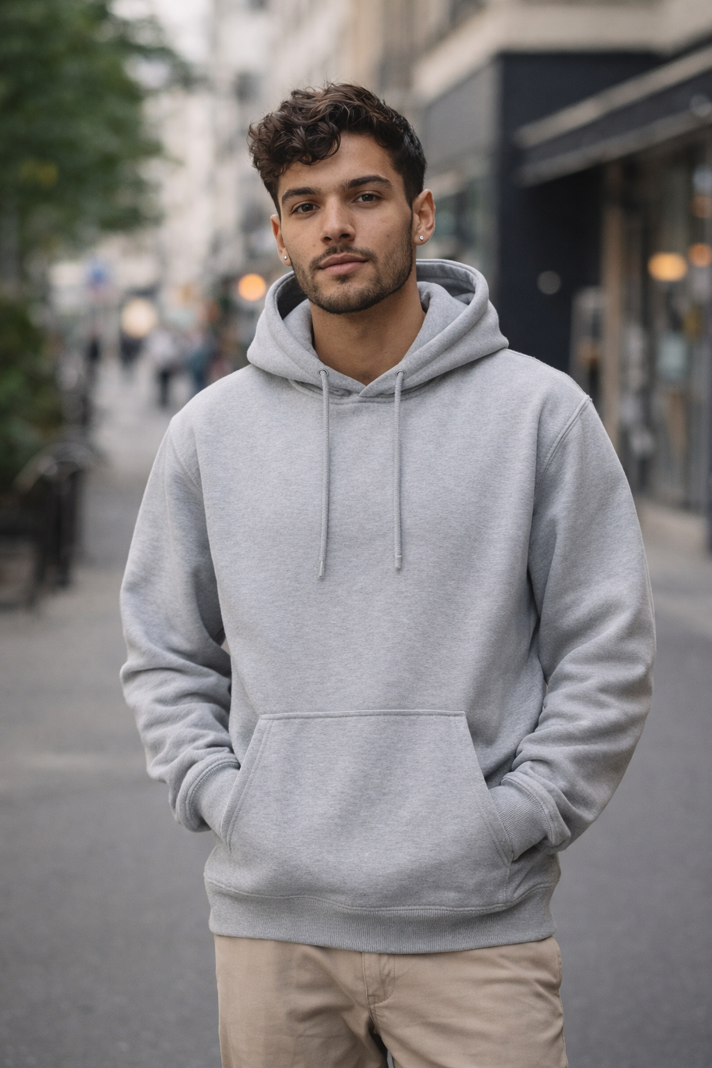 Mens Classic Pullover Hoodie
