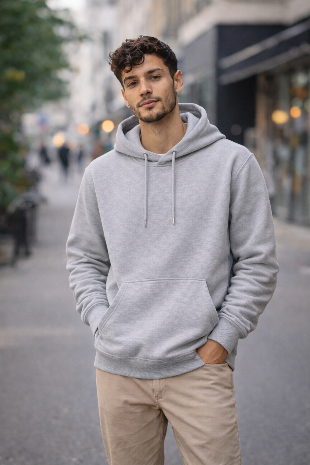 Mens Essential Pullover Hoodie