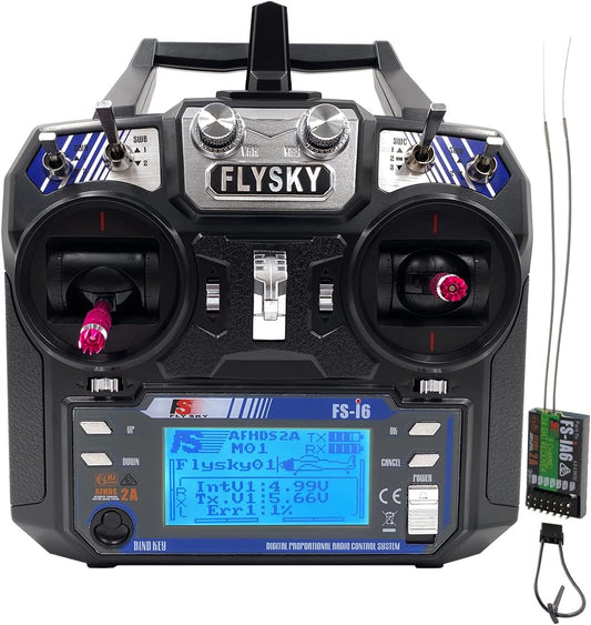 DTXMX Flysky FS-i6 RC Transmitter and Receiver