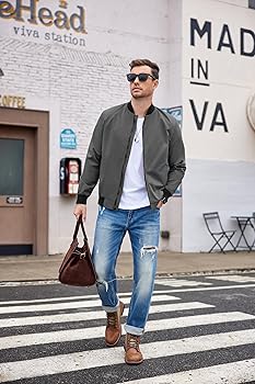 Mens Lightweight Casual Jacket