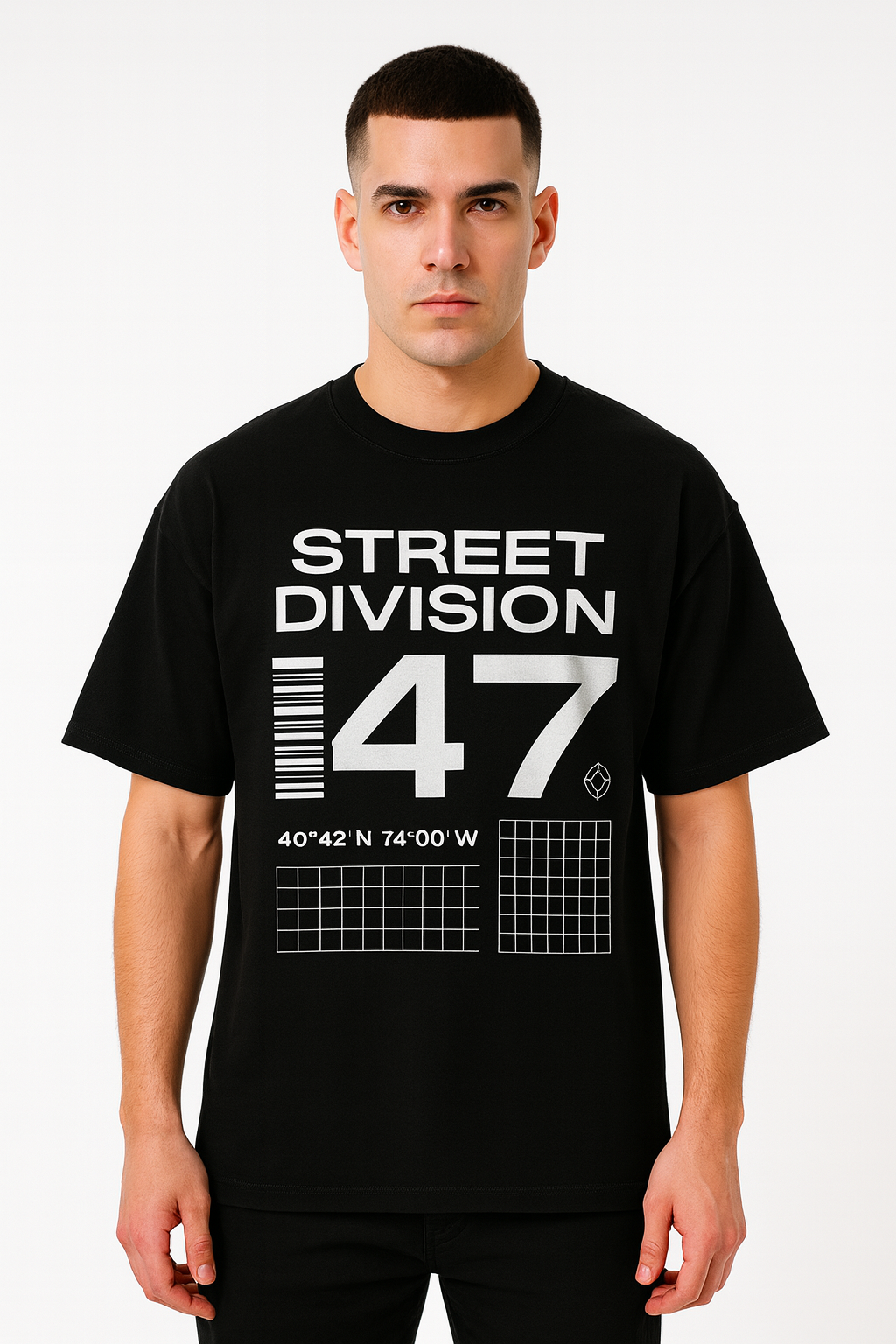 Street Division 47 Oversized Tee