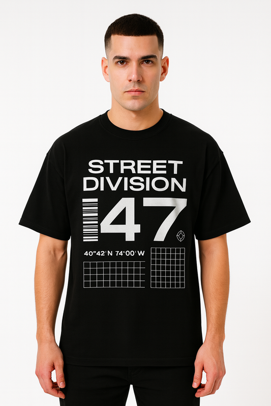 Street Division 47 Oversized Tee