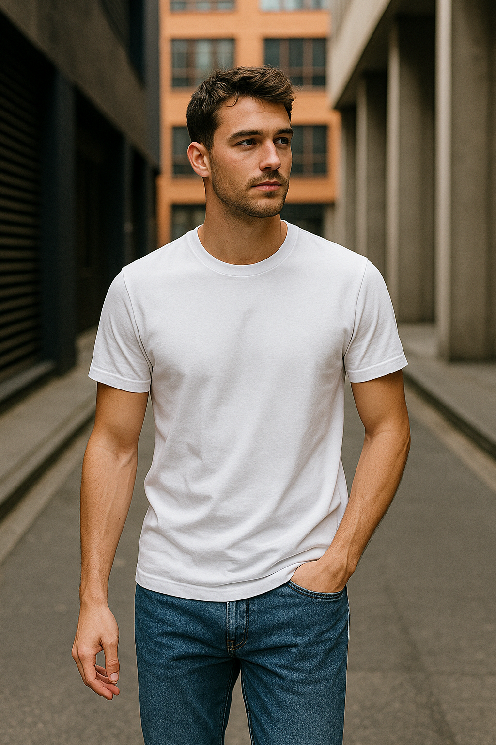 Premium White T-Shirt