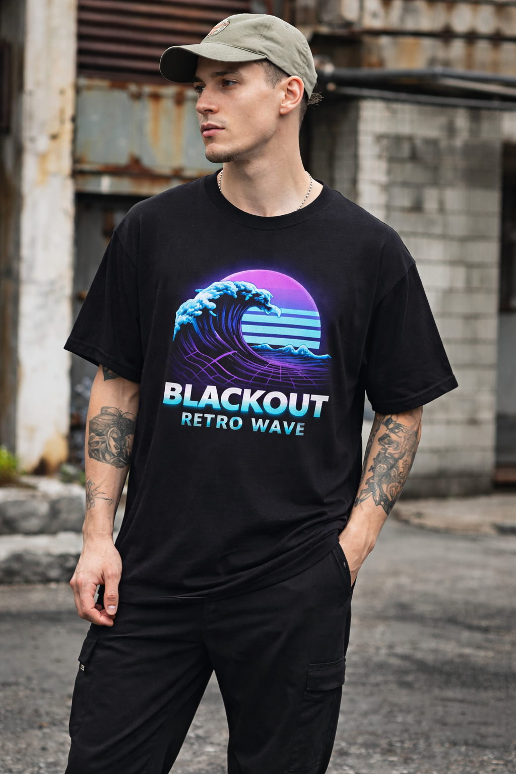 Men’s Casual Printing T-Shirt