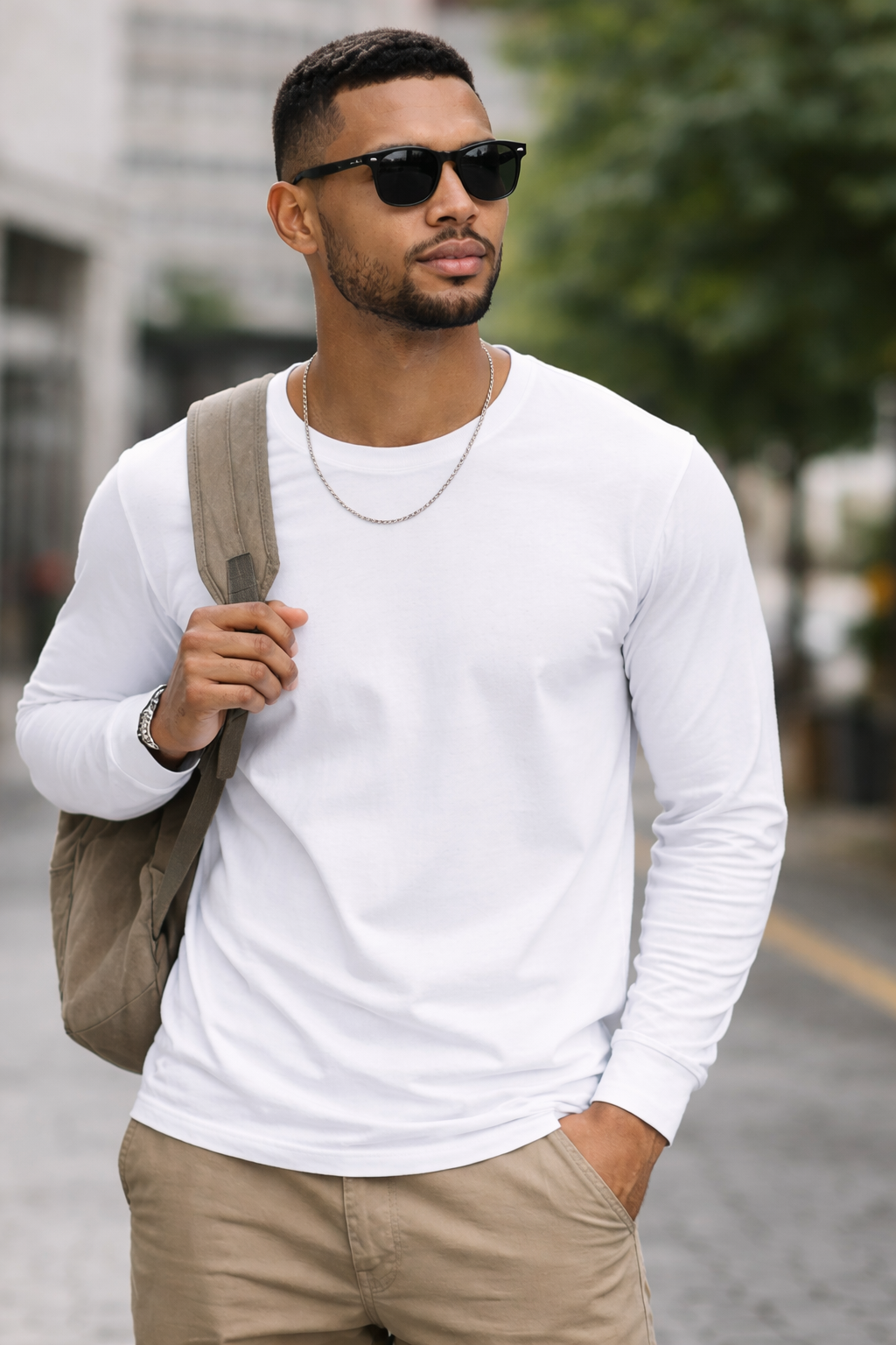 Men’s Long Sleeve Classic Tee