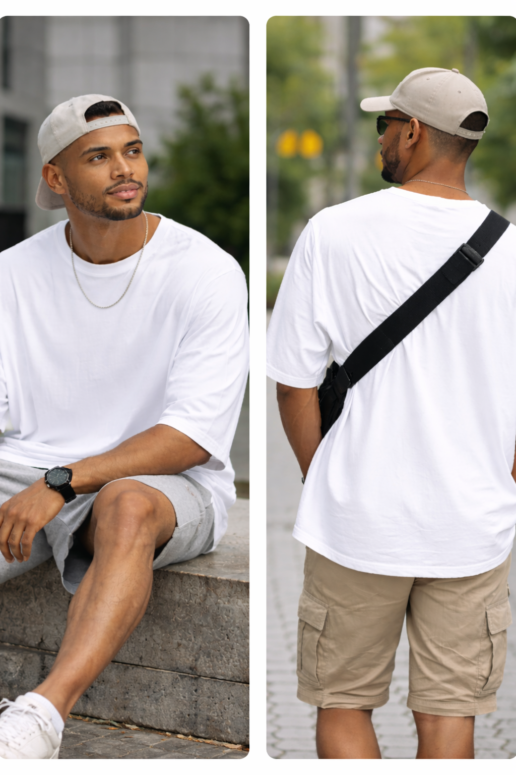 Loose Fit Drop-Shoulder T-Shirt