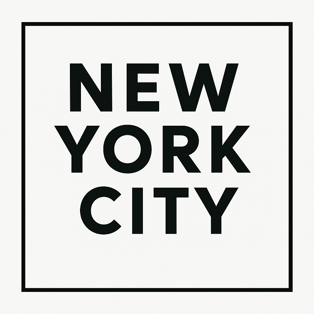 New York City Street Minimal Tee