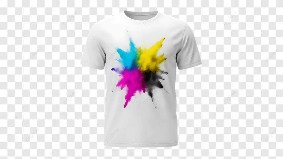 Abstract Paint Splash Tee