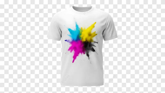 Abstract Paint Splash Tee