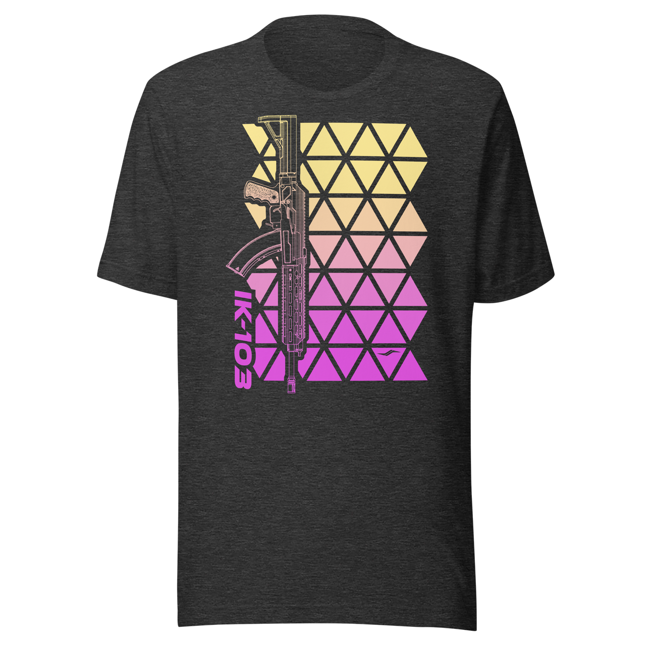 Geometric Wave Pattern Tee