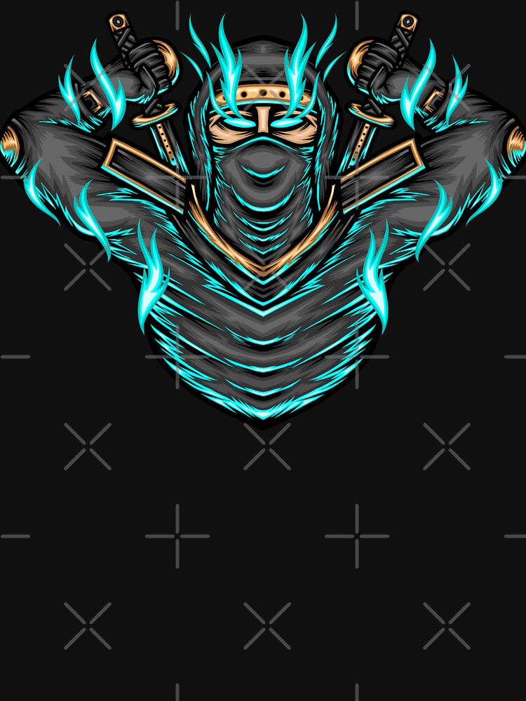 Ninja Shadow Street Art Tee