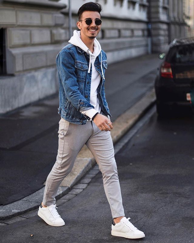 Mens Lightweight Street Style Jacket