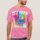 Abstract Paint Splash Tee