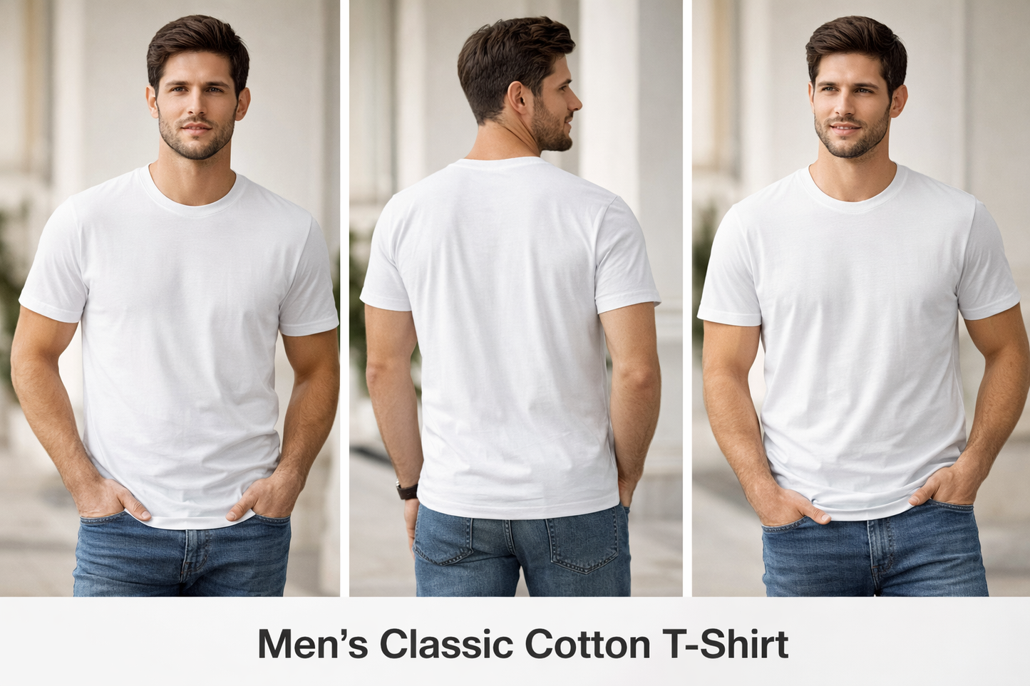 Mens Regular Fit casual T-Shirt