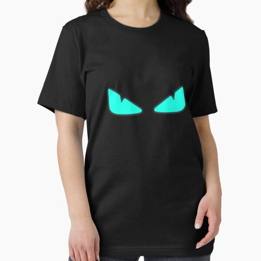 Monster Eyes Glowing Neon Tee