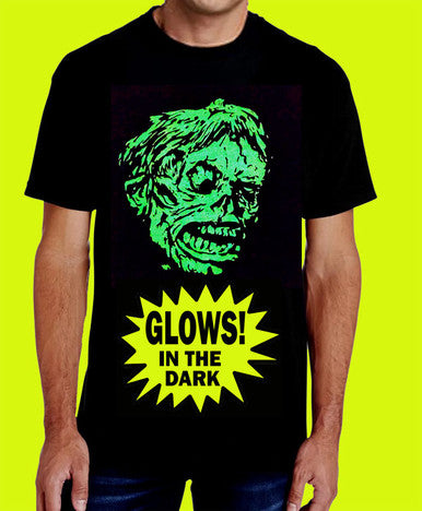 Monster Eyes Glowing Neon Tee