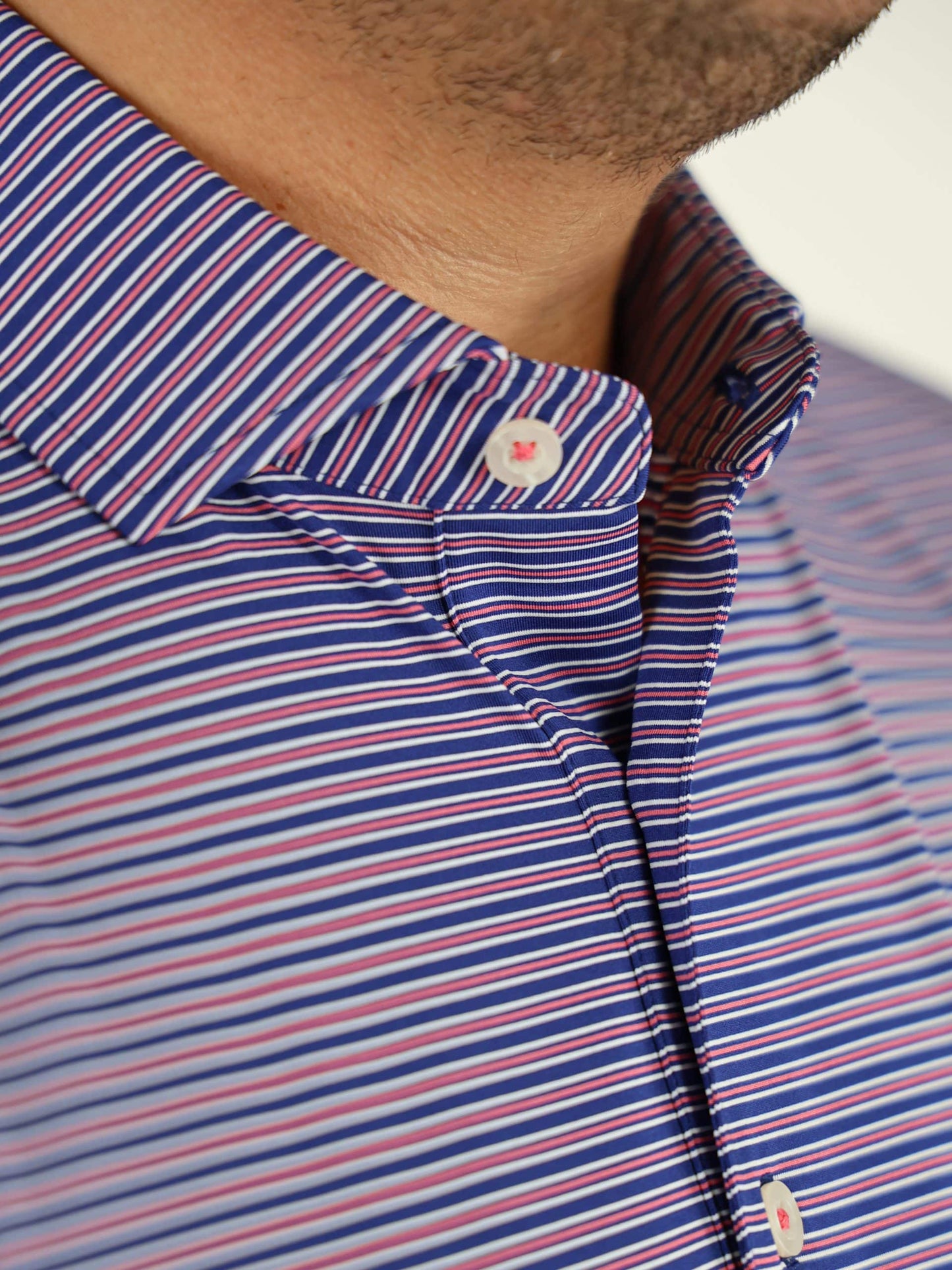 Striped Polo Short-Sleeve Shirt