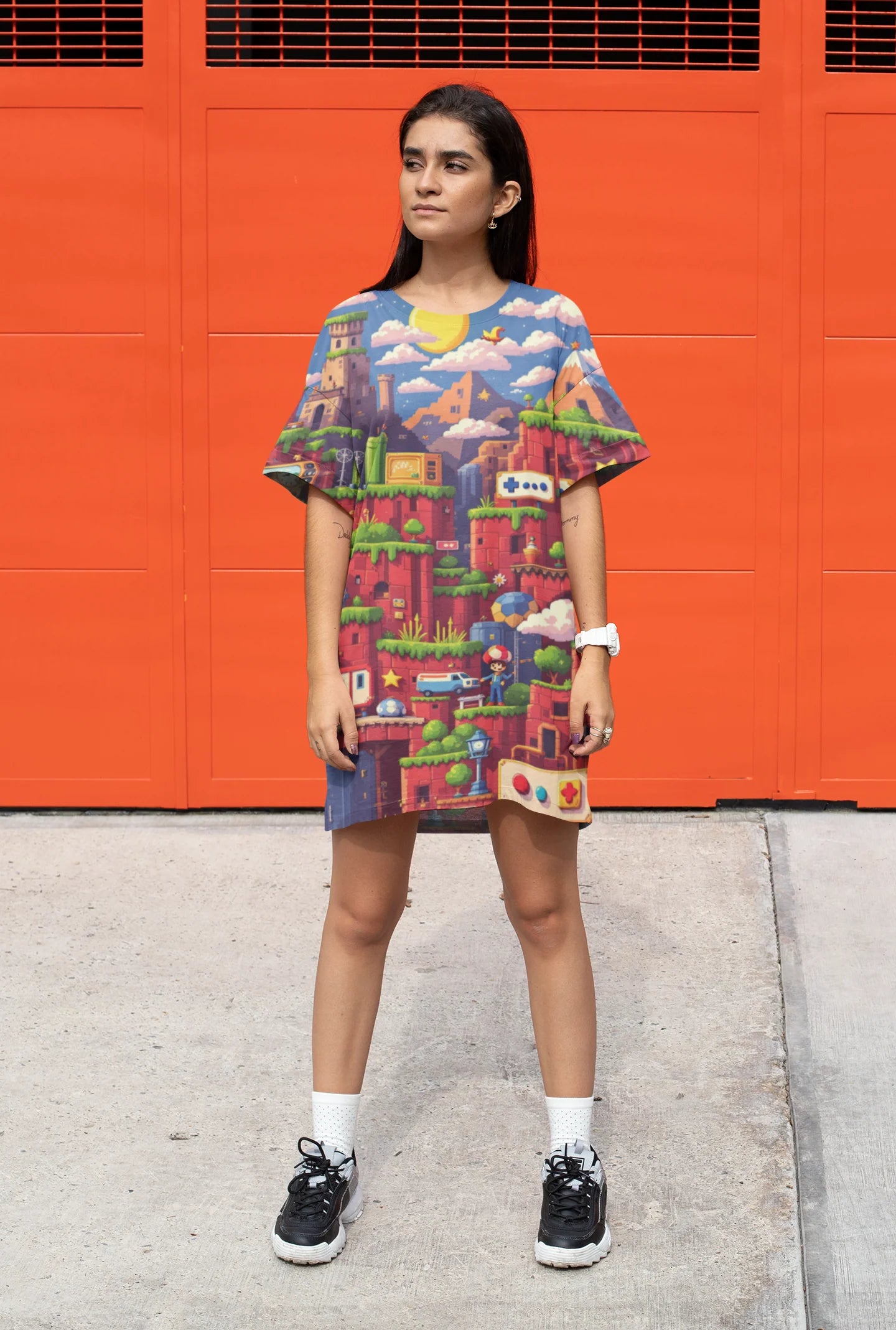 Retro Gaming Pixels Tee